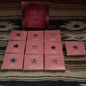 Jeffree Star Pink and Gold Cosmetics Set